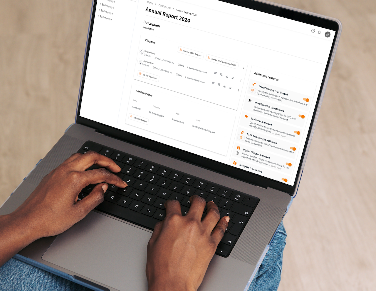 Streamline your financial and ESG reports with CtrlPrint
