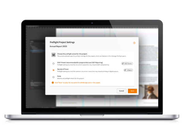 Recording: Streamline ESEF reporting with CtrlPrint Preflight + InDesign Tips